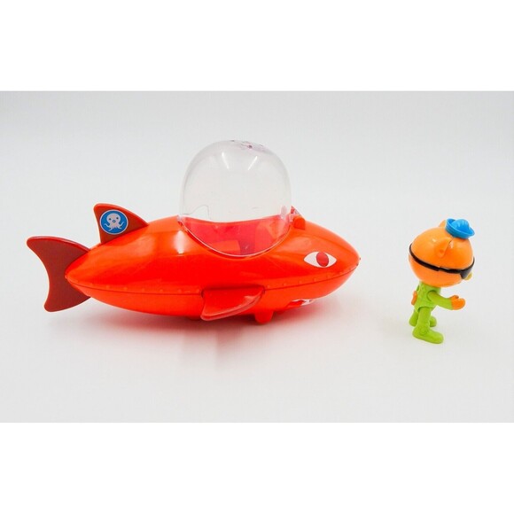 Octonauts Gup B Chomping Action Shark Submarine Vehicle Shark Kwazii Figure 2010 - Picture 3 of 13